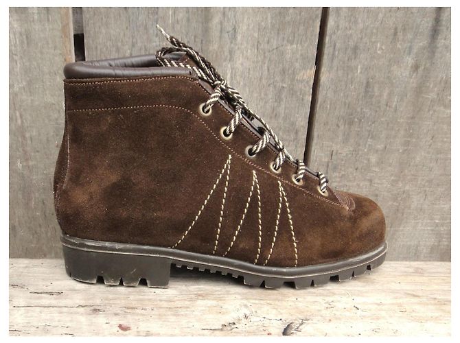 Autre Marque Stivaletti da camminata vintage Charmoz Marrone - vista 10