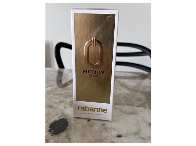 Scatola Vuota Paco Rabanne 1 Million Gold Eau de Parfum Intense D'oro - vista 2