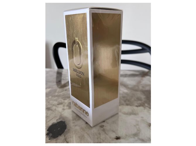Scatola Vuota Paco Rabanne 1 Million Gold Eau de Parfum Intense D'oro - vista 3