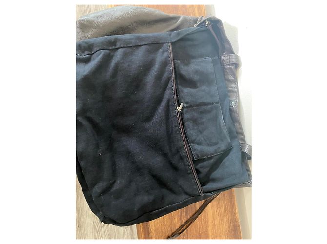 Apc Borsa tote A.P.C. in pelle marrone - vista 10