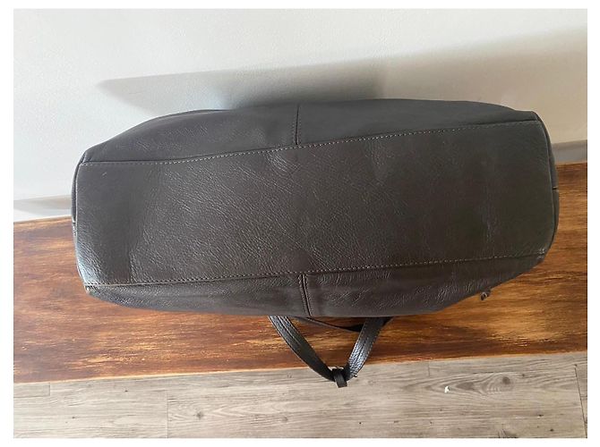 Apc Borsa tote A.P.C. in pelle marrone - vista 11