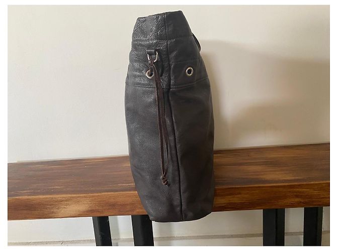 Apc Borsa tote A.P.C. in pelle marrone - vista 12