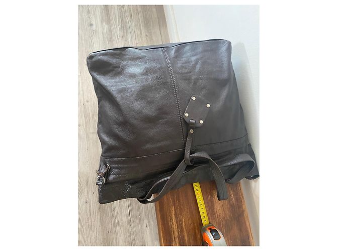 Apc Borsa tote A.P.C. in pelle marrone - vista 4