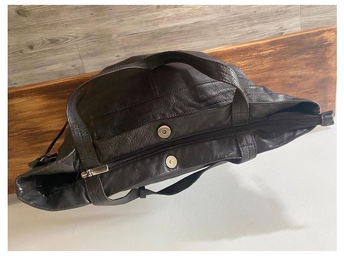 Apc Borsa tote A.P.C. in pelle marrone - vista 5