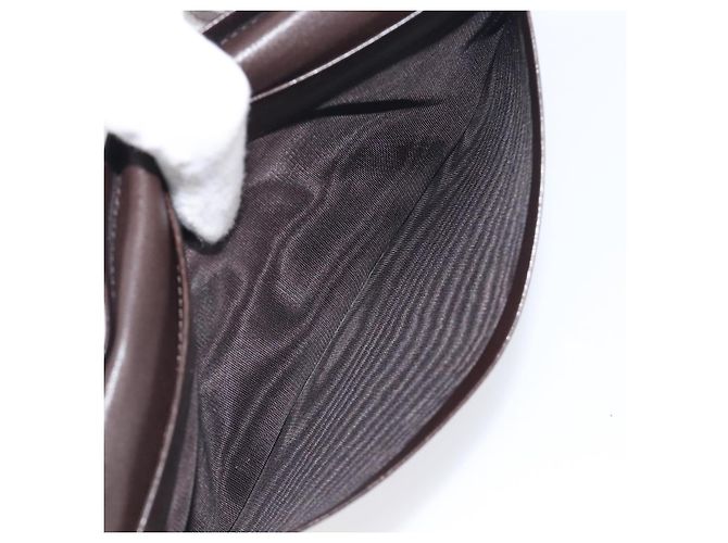 Cartera larga FENDI Zucca Canvas Negro Marrón Auth 199787A Castaño - vista 21