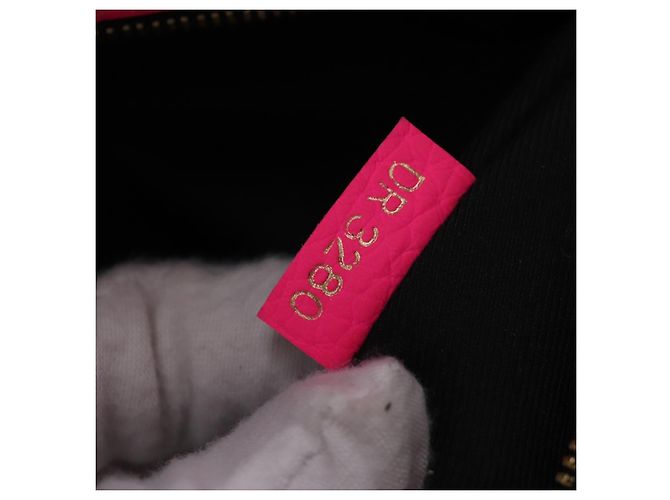 LOUIS VUITTON Keepall Bandouliere 50 Taurillon Fuchsia M56925 Auth BA14808SM Rosa Fuschia - vista 10