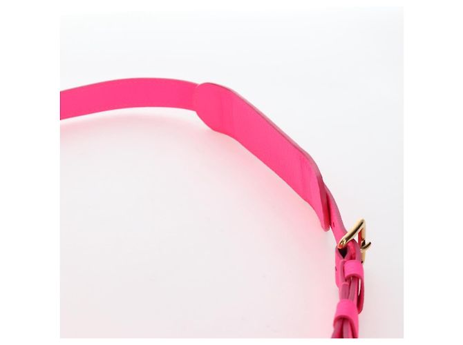 LOUIS VUITTON Keepall Bandouliere 50 Taurillon Fuchsia M56925 Auth BA14808SM Rosa Fuschia - vista 18