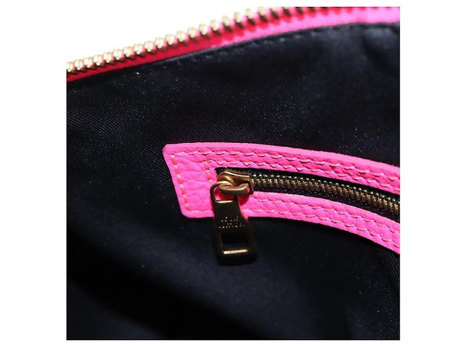 LOUIS VUITTON Keepall Bandouliere 50 Taurillon Fuchsia M56925 Auth BA14808SM Rosa Fuschia - vista 28