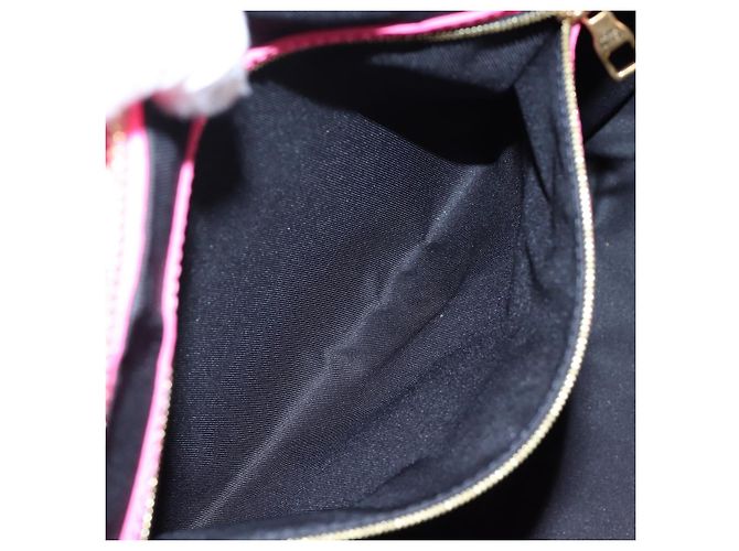 LOUIS VUITTON Keepall Bandouliere 50 Taurillon Fuchsia M56925 Auth BA14808SM Rosa Fuschia - vista 29
