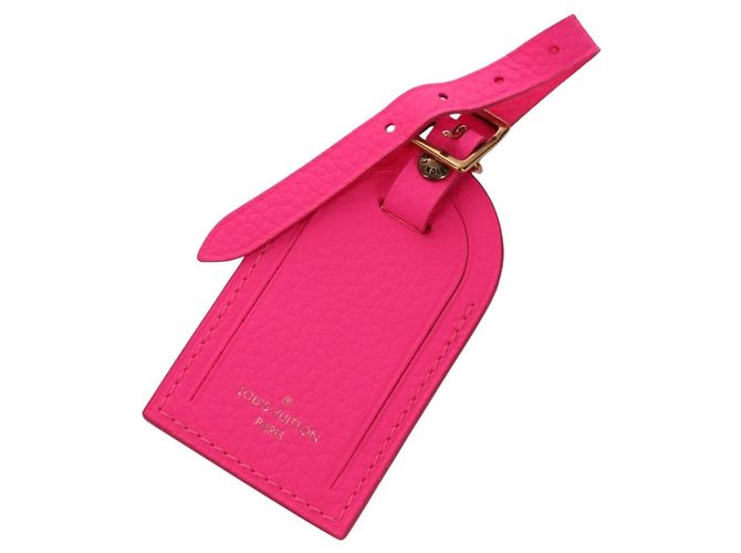 LOUIS VUITTON Keepall Bandouliere 50 Taurillon Fuchsia M56925 Auth BA14808SM Rosa Fuschia - vista 30