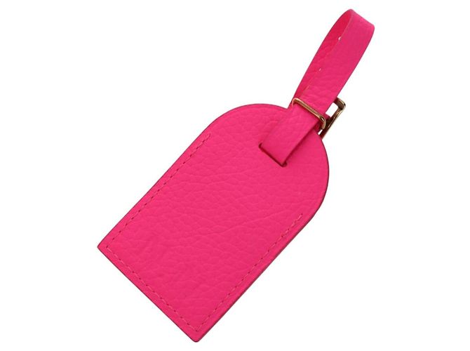 LOUIS VUITTON Keepall Bandouliere 50 Taurillon Fuchsia M56925 Auth BA14808SM Rosa Fuschia - vista 31