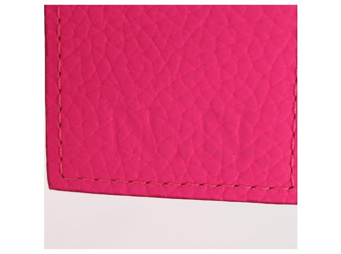 LOUIS VUITTON Keepall Bandouliere 50 Taurillon Fuchsia M56925 Auth BA14808SM Rosa Fuschia - vista 32