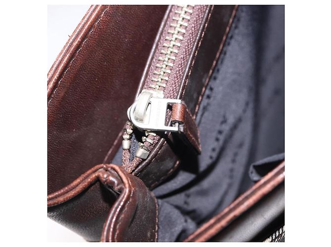 Borsa a mano BURBERRY Nova Check Canvas Beige Silver Auth 199684 Argento - vista 22