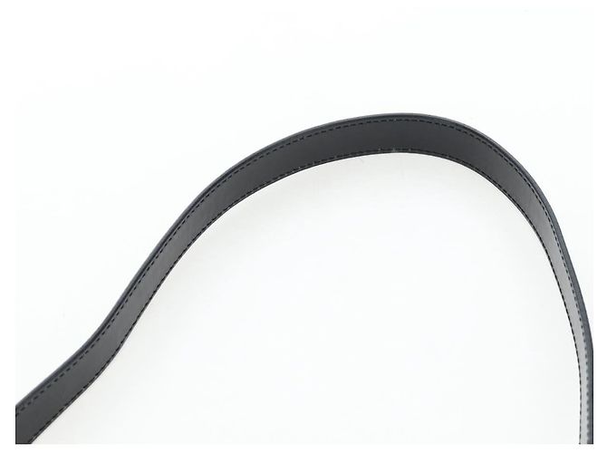 16 Céline Borsa a mano CELINE con manico circolare in pelle 2way Nero Argento Auth am12266V - vista 16