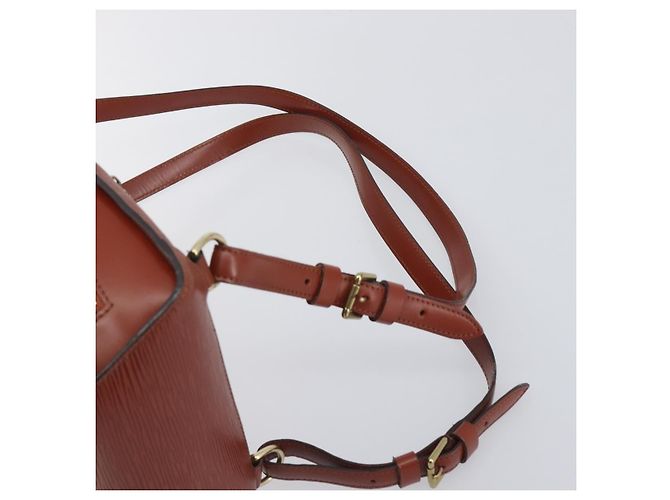 LOUIS VUITTON Zaino Epi Mabillon Brown M52233 LV Auth 196927A Marrone - vista 14