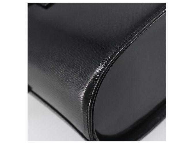Borsa a mano VERSACE in pelle 2way Nero Oro Auth BA15107A D'oro - vista 11