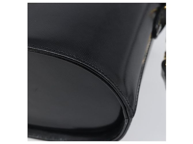 Borsa a mano VERSACE in pelle 2way Nero Oro Auth BA15107A D'oro - vista 14