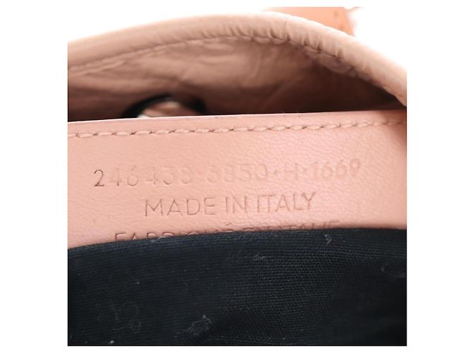 Borsa BALENCIAGA Classic Mini Pompon in pelle 2way Rosa 246438 Auth 197200V - vista 12