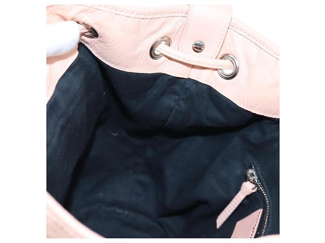 Borsa BALENCIAGA Classic Mini Pompon in pelle 2way Rosa 246438 Auth 197200V - vista 28