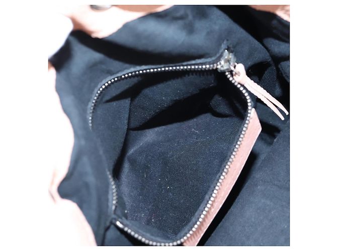 Borsa BALENCIAGA Classic Mini Pompon in pelle 2way Rosa 246438 Auth 197200V - vista 30