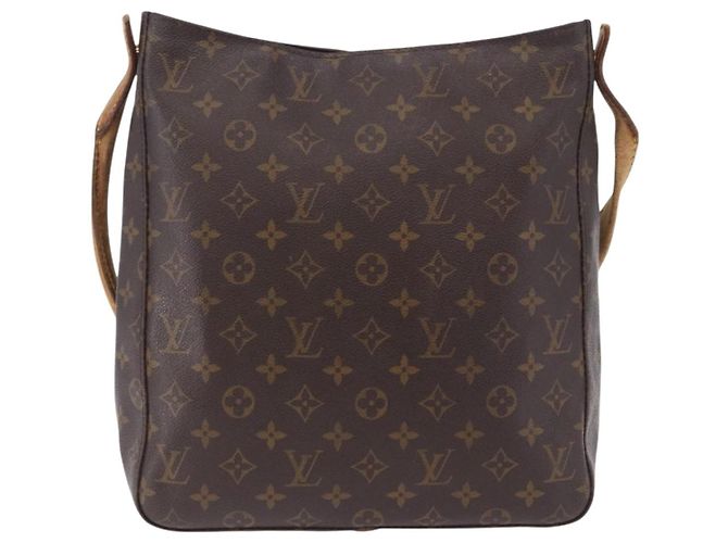 LOUIS VUITTON Monogram Looping GM Shoulder Bag M51145 LV Auth 199613 Monogramma - vista 13