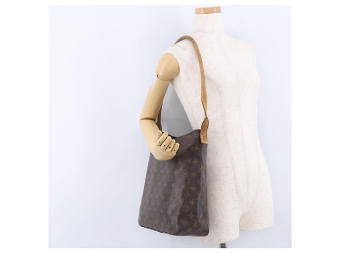 LOUIS VUITTON Monogram Looping GM Shoulder Bag M51145 LV Auth 199613 Monogramma - vista 27