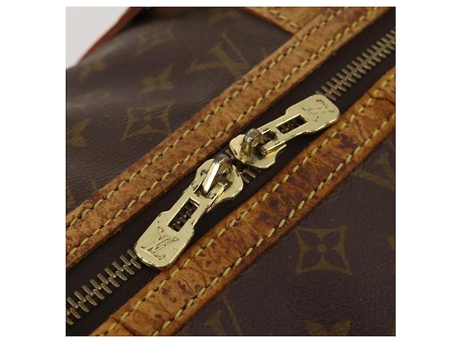 LOUIS VUITTON Monogram Sac Souple 45 Boston Bag M41624 LV Auth BA15132 Monogramma - vista 20