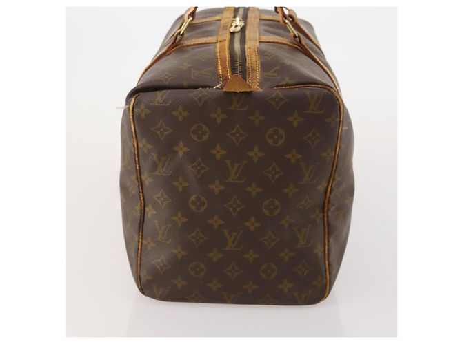LOUIS VUITTON Monogram Sac Souple 45 Boston Bag M41624 LV Auth BA15132 Monogramma - vista 3