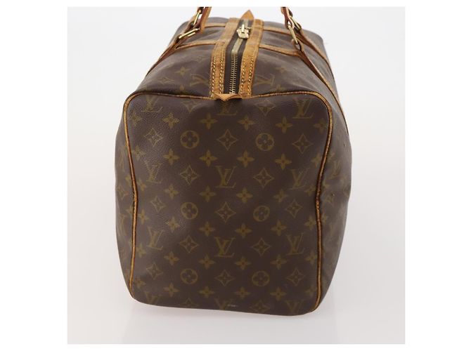 LOUIS VUITTON Monogram Sac Souple 45 Boston Bag M41624 LV Auth BA15132 Monogramma - vista 4