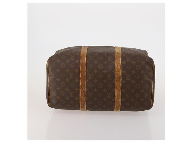 LOUIS VUITTON Monogram Sac Souple 45 Boston Bag M41624 LV Auth BA15132 Monogramma - vista 5