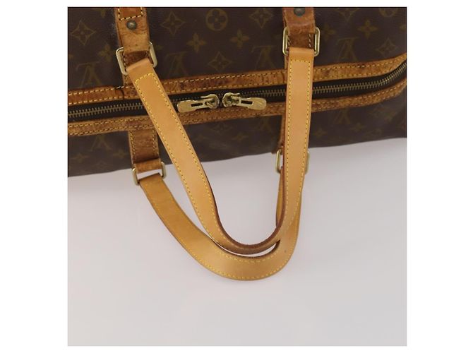 LOUIS VUITTON Monogram Sac Souple 45 Boston Bag M41624 LV Auth BA15132 Monogramma - vista 7