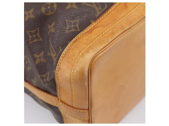 LOUIS VUITTON Borsa a tracolla Monogram Noe M42224 LV Auth 199141 Monogramma - vista 9