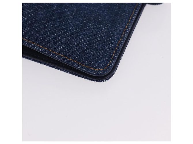 Copertina Agenda CHANEL COCO Mark Denim Blu CC Oro Auth SW2693SAM D'oro - vista 15