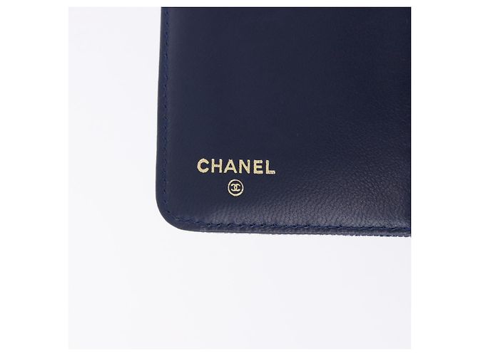 Copertina Agenda CHANEL COCO Mark Denim Blu CC Oro Auth SW2693SAM D'oro - vista 19