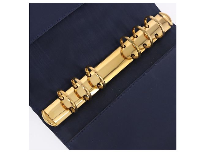 Copertina Agenda CHANEL COCO Mark Denim Blu CC Oro Auth SW2693SAM D'oro - vista 20