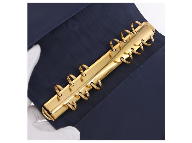 Copertina Agenda CHANEL COCO Mark Denim Blu CC Oro Auth SW2693SAM D'oro - vista 21