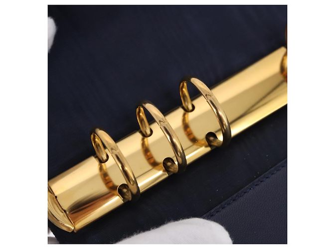 Copertina Agenda CHANEL COCO Mark Denim Blu CC Oro Auth SW2693SAM D'oro - vista 22