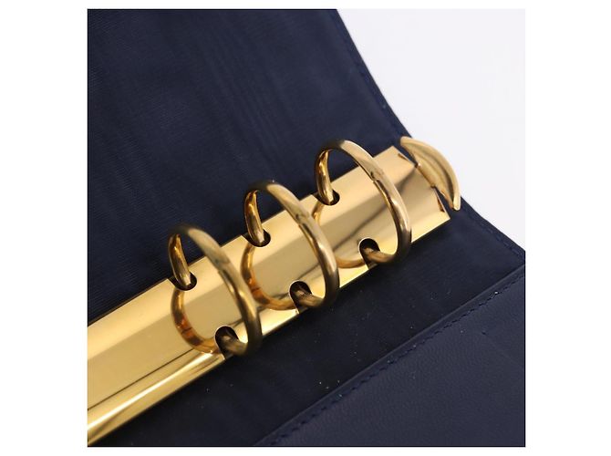 Copertina Agenda CHANEL COCO Mark Denim Blu CC Oro Auth SW2693SAM D'oro - vista 8