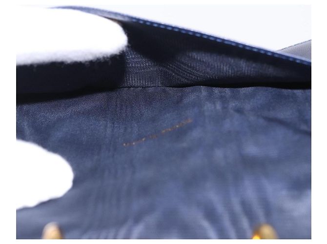 Copertina Agenda CHANEL COCO Mark Denim Blu CC Oro Auth SW2693SAM D'oro - vista 9