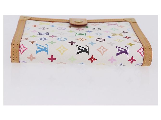 LOUIS VUITTON Monogram Multicolor Agenda PM Planner White R20896 Auth 200261SAV Bianco - vista 4