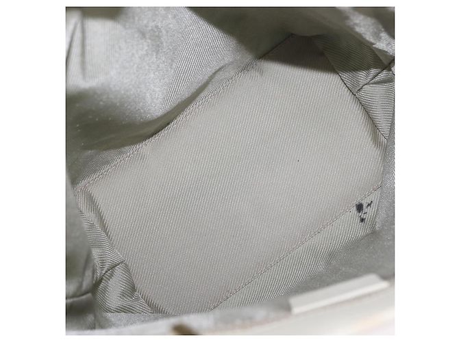 Borsa Tote GUCCI GG Canvas Azzurro Oro 002 1099 Auth 199663 D'oro Blu chiaro - vista 10