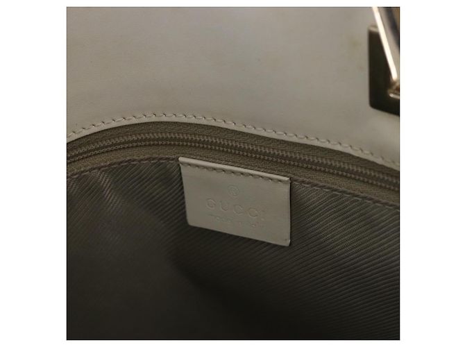 Borsa Tote GUCCI GG Canvas Azzurro Oro 002 1099 Auth 199663 D'oro Blu chiaro - vista 18