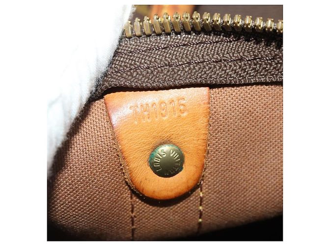LOUIS VUITTON Monogram Keepall Bandouliere 50 Boston Bag M41416 LV Auth 197044 Monogramma - vista 12