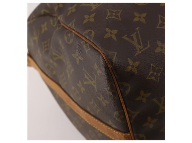 LOUIS VUITTON Monogram Keepall Bandouliere 50 Boston Bag M41416 LV Auth 197044 Monogramma - vista 15