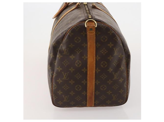 LOUIS VUITTON Monogram Keepall Bandouliere 50 Boston Bag M41416 LV Auth 197044 Monogramma - vista 3