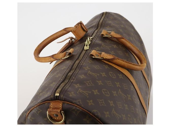 LOUIS VUITTON Monogram Keepall Bandouliere 50 Boston Bag M41416 LV Auth 197044 Monogramma - vista 6