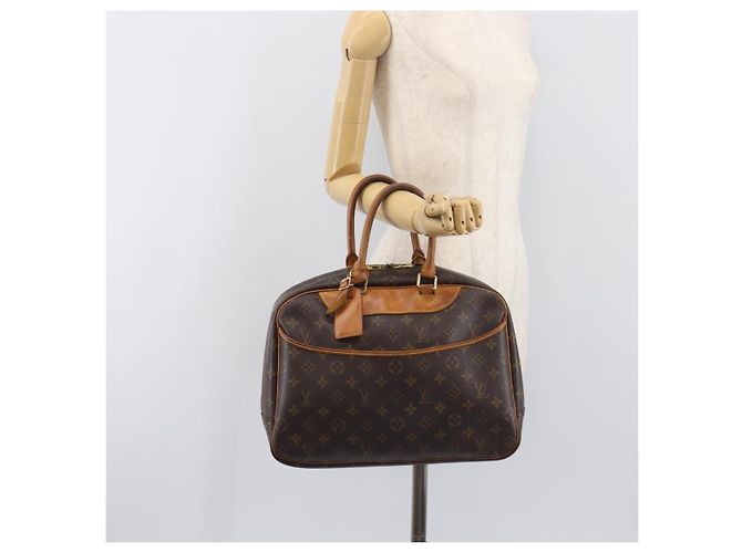 Borsa a mano LOUIS VUITTON Monogram Deauville M47270 LV Auth 200912 Monogramma - vista 25