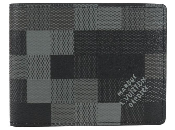 LOUIS VUITTON Damoflage Portefeuille Slender Wallet M14927 LV Auth 196883M - vista 13