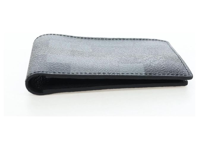 LOUIS VUITTON Damoflage Portefeuille Slender Wallet M14927 LV Auth 196883M - vista 6