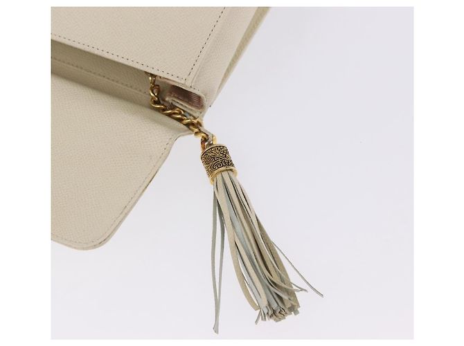 Borsa VALENTINO in pelle Avorio Oro Auth 197735 D'oro Crudo - vista 10